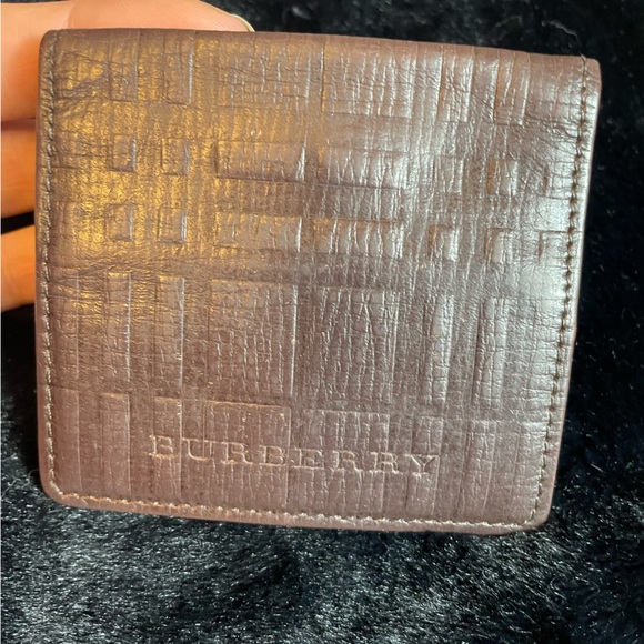 🔥Vintage Leather Burberry Coin Case